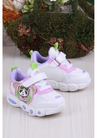 Resim Fort Cool Peter Bebe Hafif Rahat Kız Çocuk Ayakkabı Pudra 