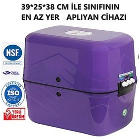 Resim Ecobox 5 Aşamalı Nsf Onaylı 8l Kapasiteli Su Arıtma Cihazı 127801 