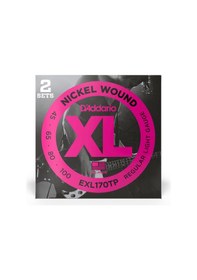 Resim D'addario Exl170tp Xl Nickel Serisi Bas Gitar Tel Seti Regular Light - 45-100 - Long Scale 