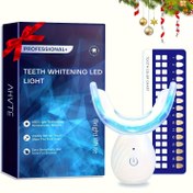 Resim Diş Beyazlatma LED Işığı, 16x Mavi Işık Diş Ağartıcı Hızlandırıcı, Geliştirilmiş Dental Parlaklık Lambası 