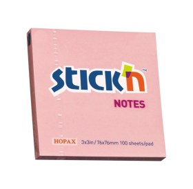 Resim Stıckn Yapışkanlı Not Kağıdı 100 Yp 76x76 Pastel Pembe He21148 - 12'li Paket 