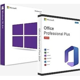 Resim Mıcrosoft Office 2024 Professional Plus + Windows 10 Professional Dijital Key Ömür Boyu 