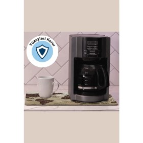 Resim Valerine Life Kahve Makinesi Matı Sıvı Geçirmez Kaymaz Yıkanır Çaycı Çay Espresso Makinesi Pad 35X45CM 27250208 
