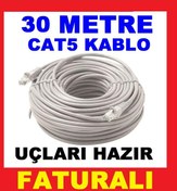 Resim 30 Metre Bakir Internet Ethernet Kablosu 