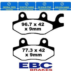 Resim Org Ön Fren Balatası Ebc Sfa197 
