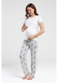Resim Arnetta Kadın Krem Pijama Takımı Ar3256-s-v1 