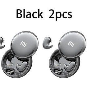 Resim Xiaomi Y36 Uyku Mini Görünmez Kulaklık Bluetooth 5.3 Ipx5 Su Geçirmez Tws Black 2pcs 