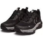 Resim Hummel Nano Siyah-siyah Hafif Esnek Erkek Sneaker Siyah 