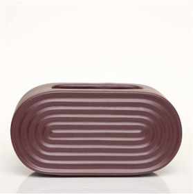 Resim Vitale Oasıs Bordo Vazo Küçük 21 9 11 Cm Ak.jl0009 Renkli 