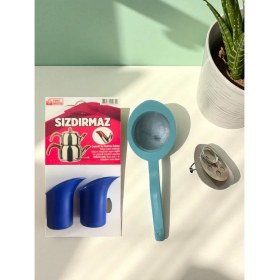 Resim Torba Tül Demlik Çay ve Kahve Süzgeci Sızdırmaz ve Çaydanlık Içi Süzgeç 3 Lü Set 