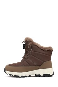 Resim Derimod Dry Kadın Vizon Bağcıklı Kalın Tabanlı Waterproof Outdoor Bot - Vizon / 