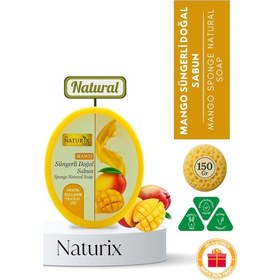 Resim Mango Süngerli Sabun 150 Gr Peeling Etkili Ve Nemlendirici Sabun 