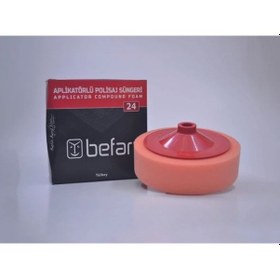 Resim Befar Aplikartörlü Polisaj Süngeri Turuncu 150Mm 