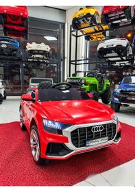 Resim Audi Q5 Akülü Araba 0-5 Yaş Kırmızı 