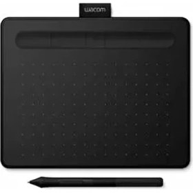 Resim Wacom İntuos Small Grafik Tablet 6 x 3.7 inç Yüksek Hassasiyetli Pilsiz Kalem ile Ergonomik Tasarım 