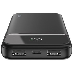 Resim Ttec Recharger Lcd 10.000mah Pd 20w Taşınabilir Hızlı Şarj Aleti/powerbank - 2bb233s Siyah 