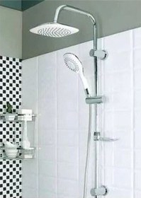 Resim Beyazsu Beyaz Lüx Duş Robotu Tepe Yağmurlama Duş Seti Ikili Duş Banyo Seti 1. Kalite Duşluk Diğer 