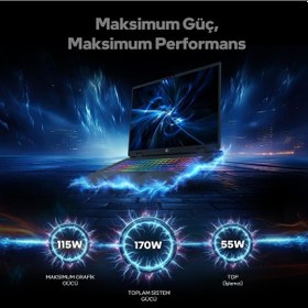 Resim Game Garaj Slayer5 7XL-5060 C3 U7-255HX 32 GB 2 TB RTX5060 17" Free Dos Dizüstü Bilgisayar 
