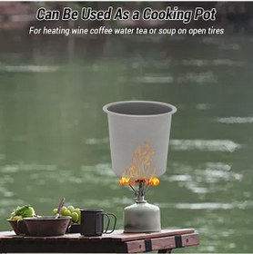 Resim Geeroyoo 2'li Paket Titan Bira Bardağı - 220ml, Hafif, Taşınabilir, Outdoor Uygun, Yığılabilir, Kremalı Köpükler İçin Çok Renkli 