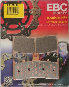 Resim 1998-2002 Kawasaki Ninja Zx-6R Ön Fren Balatası Ebc Fa188Hh Ebc