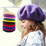 Resim 1 adet Sıcak Yün Bereler, Kış İçin Yün Şapkalar 