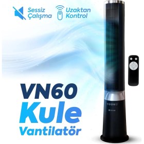 Resim Dijitsu VN60 Kule Exclusive Vantilatör 