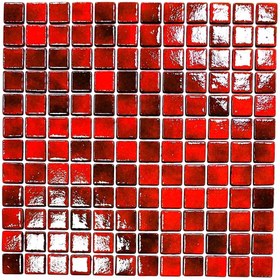Resim MozaiKristaL Yaşam Alanlarının Tüm Yüzeyleri Için 25x25 Mm Cam Mozaik ( 1 Koli = 10 File Karo = 1 M2 Fiyatıdır ) 