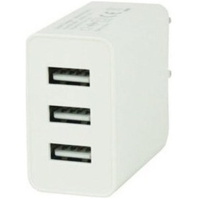 Resim İberry Voltplug 15.5W 3 USB Hızlı Şarj Cihazı + Type-C Kablo 1.2 M 