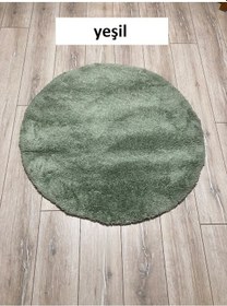 Resim Tuğra Rixos Home Loft Yeşil 160X160Cm Yuvarlak Halı 