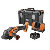 Resim Aeg BEWS18-125BLPX2-602MB 2x6.0AH Çift Akülü Kömürsüz Taşlama Makinesi - 4935500067 