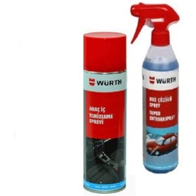 Resim Würth Buz Çözücü Sprey & Araç Içi Köpük Temizleme Spreyi 500 Ml 