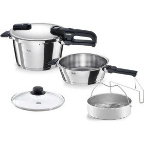 Resim Braventa Collection Fissler Vitaquick Edition Düdüklü Tencere 4,5+2,5 Litre 