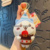 Resim Silver1 Peluş Bebek Anahtarlık Kolye Sevimli Biblolar Bebek Çekicilik Küçük Kolye (Yurt Dışından) 