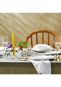 Resim Emsan Freya Gold 60 Parça Fıne Bone Yemek Takımı Beyaz - Gold 