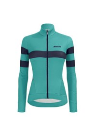 Resim Santini Coral Bengal Kadın Termal Kışlık Bisiklet Forması 2w216175coralbeng Siyah 