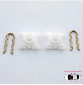 Resim BMW E36 E92 E93 E34 E32 Z3 Z4 Volvo İçin Cam Kriko Kızak Klipsi 