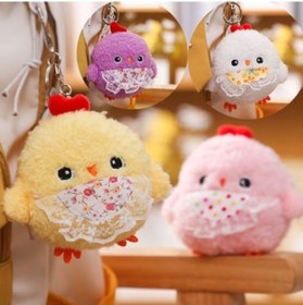 Resim Shineyee Yeni Sevimli Peluş Kolye Okul Çantası Çekicilik Anahtarlık Butik Kapma Makinesi Bebek 