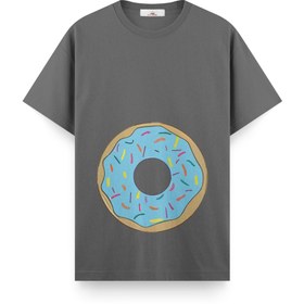 Resim Donut Boy - Hamile Regular Tshirt - Antrasit / 4 XL / Regular 