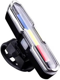 Resim Sevimle Store Led İkaz Uyarı Fener Mavi Kırmızı Beyaz Çakarlı USB Şarjlı Stop Lambası 