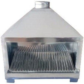 Resim Davlumbazlı Mangal- Sac Şömine Mangal- Mangal Ocağı 