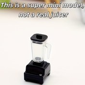 Resim 1 Adet Mini Meyve Sıkacağı - Gerçekçi Blender Şeklinde Kupa, Dollhouse Diorama için Kompakt, Temalı Partiler ve Koleksiyoncular İçin Uygun, Bebek Evi Dekorasyonu ile Uyumlu, Detaylı Tasarım, Koleksiyonerler İçin Özel Ürün 