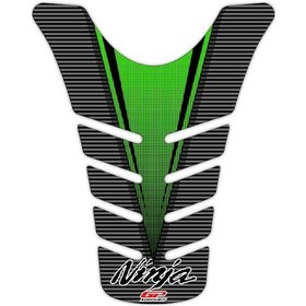 Resim Gp Kompozit Kawasaki Zx-6R 2009-2017 Uyumlu Tank Pad Yeşil (522065776) 