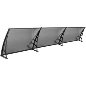 Resim KAPI PENCERE ÜSTÜ PRATİK SUNDURMA 70X360 - SİYAH 