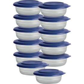 Resim Tupperware Kristalin Lacivert Kase 12'li 275 Ml. 