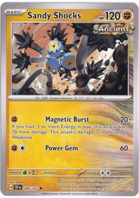 Resim Sandy Shocks 098/162 - Temporal Forces - Pokemon Kartı Mint 