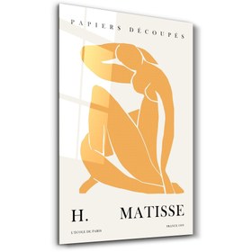Resim H. Matisse 1890 Heykeli | Galeri Baskı Cam Duvar Tablosu - L (72x46 cm) 