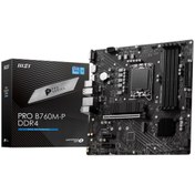 Resim MSI Pro B760M-P D4 1700P Vga Hdmi Dp 