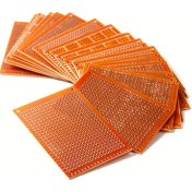 Resim Topshop1 20 Parça Lehimlenmiş 5x7cm Devre Kartı 1.97x2.76inç Pcb Breadboard 