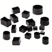 Resim 12 Adet Sağlam Sandalye Ayak Kapağı - Siyah Mobilya Zemin Koruyucu, Masalar ve Tabureler İçin Uygun, Çizilmeyi Önleyici & Ses Azaltıcı, Şık Ahşap Yer Döşemesi için Kolay Kurulum (Alet Gerektirmez) Ev/Ofis kullanımı İdeal, Masa Bacakları, Mobilya Bacakları, Mobilya Ayağı, Mobilya Ayak Kapakları, Mobilya Ayakları, Masa Ayakları için Zemin Koruyucular, Masa Ayağı, Ofis Masası Bacakları, ayak, Masa Bacakları, Kaymaz Mobilya Ayak Pedleri, Yatak Ayak Zemin Koruyucuları, Tampon 