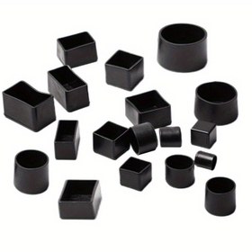 Resim 12 Adet Sağlam Sandalye Ayak Kapağı - Siyah Mobilya Zemin Koruyucu, Masalar ve Tabureler İçin Uygun, Çizilmeyi Önleyici & Ses Azaltıcı, Şık Ahşap Yer Döşemesi için Kolay Kurulum (Alet Gerektirmez) Ev/Ofis kullanımı İdeal, Masa Bacakları, Mobilya Bacakları, Mobilya Ayağı, Mobilya Ayak Kapakları, Mobilya Ayakları, Masa Ayakları için Zemin Koruyucular, Masa Ayağı, Ofis Masası Bacakları, ayak, Masa Bacakları, Kaymaz Mobilya Ayak Pedleri, Yatak Ayak Zemin Koruyucuları, Tampon 